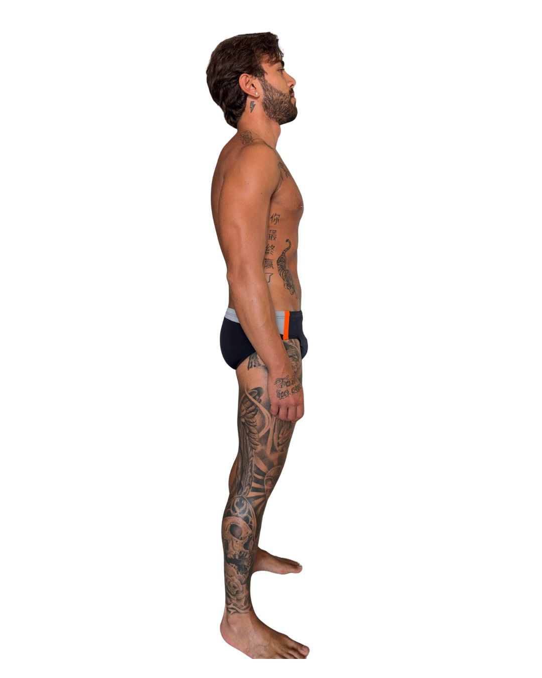 COSTUME UOMO SLIP NERO