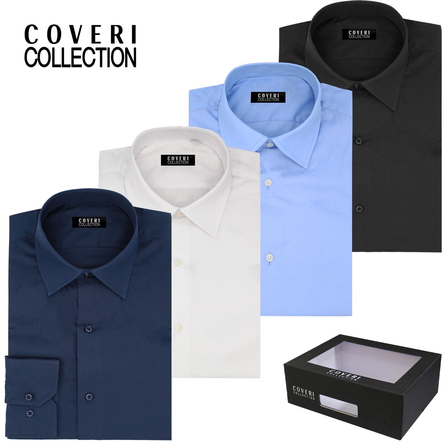CAMICIA UOMO ENRICO COVERI MANICA LUNGA