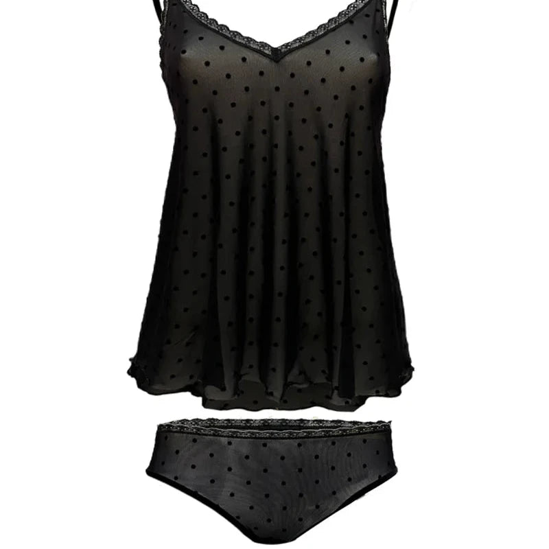 COMPLETO MALDIVA TULLE ELASTICIZZATO