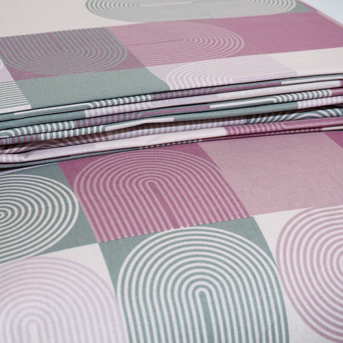 DOUBLE BED SET WITH PATTERN