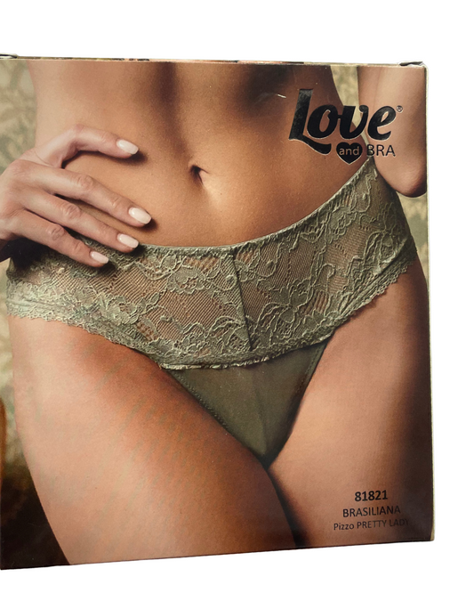 LOVE AND BRA SLIP IN PIZZO