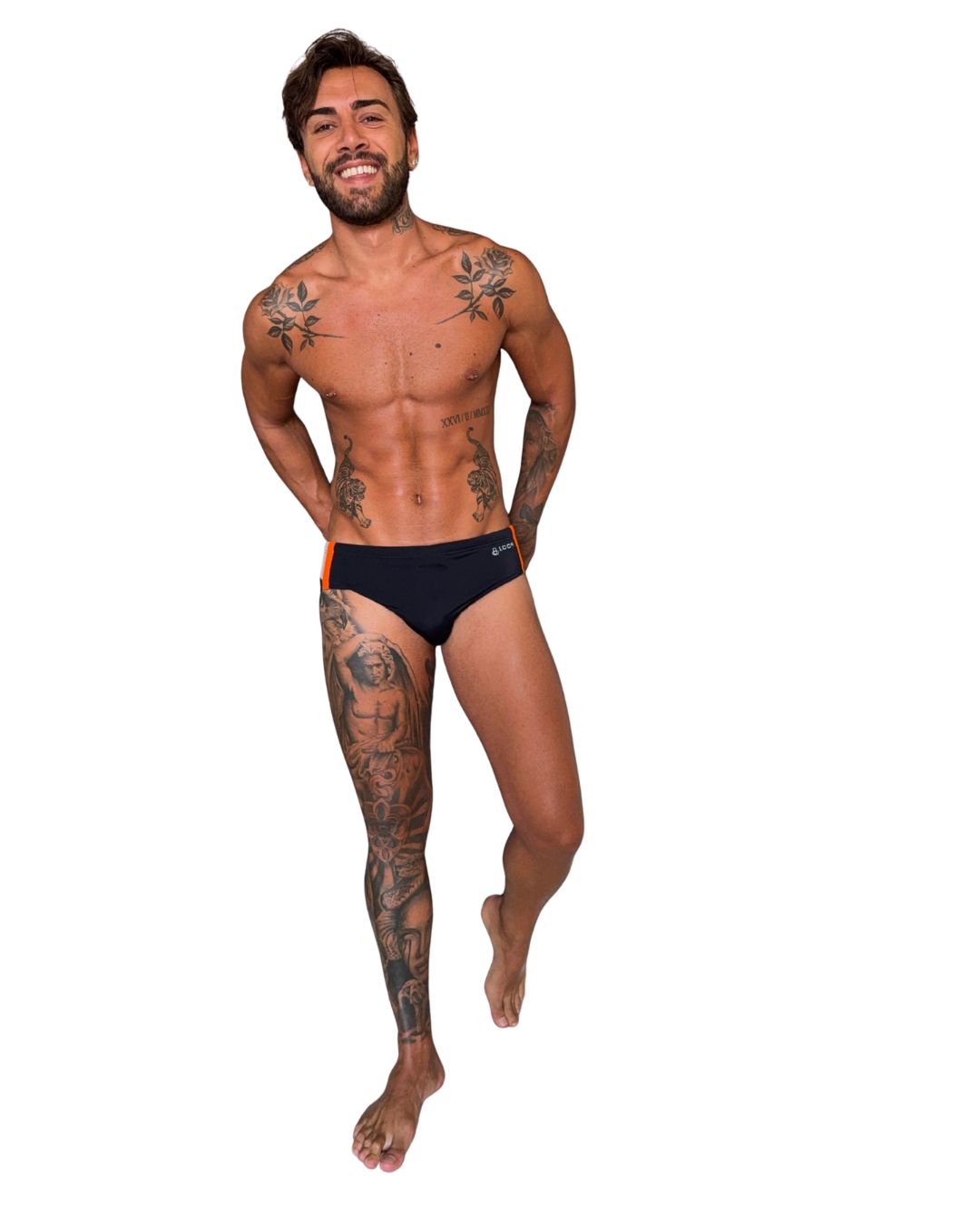 COSTUME UOMO SLIP NERO