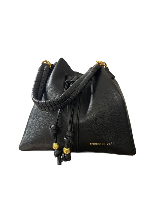 BORSA A CESTINO NERA