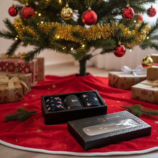 SET 3 CALZINI DA UOMO NATALIZI