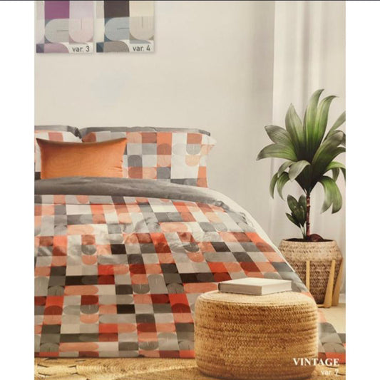 DOUBLE FLANNEL DUVET COVER