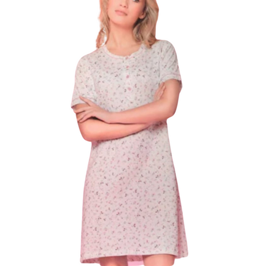 CAMICIA DA NOTTE INFIORE MANICA CORTA