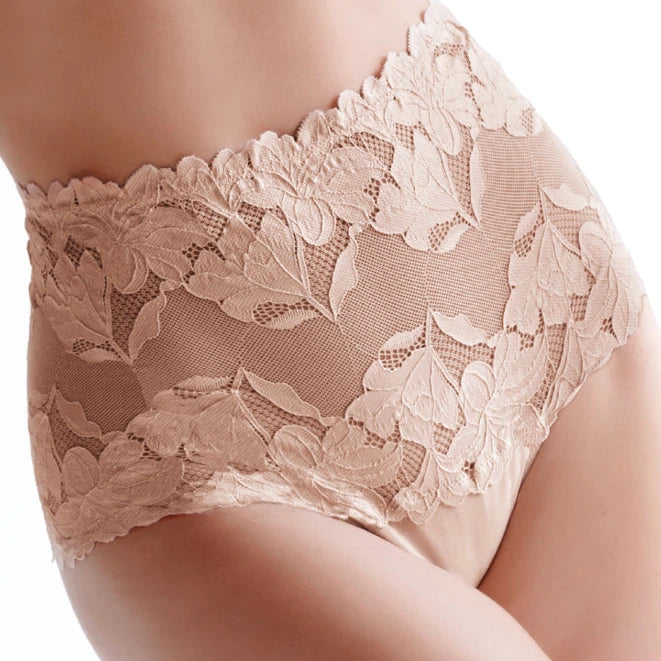 CULOTTE A VITA ALTA IN PIZZO LOVE AND BRA