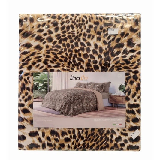 SET MATRIMONIALE LEOPARDATO