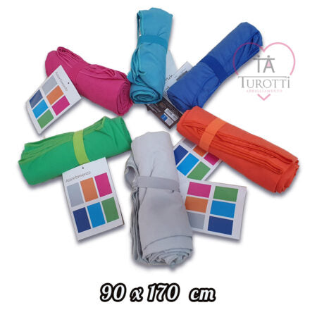 ASCIUGAMANI IN MICROFIBRA ASSORTITI